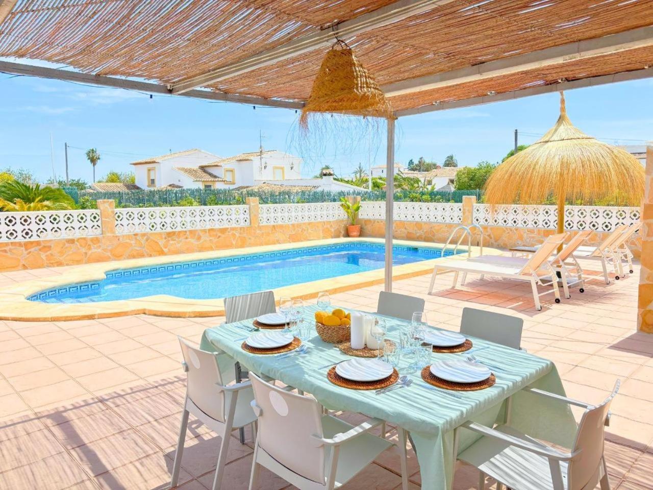 Villa Mediterranea Con Piscina Privada Γιαβέα Εξωτερικό φωτογραφία
